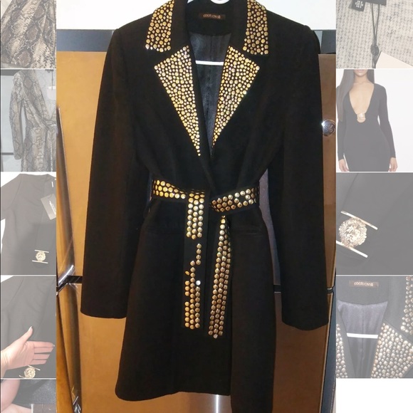 roberto cavalli coat